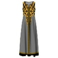 thumbnail image 4 of Robes d'Été pour les Femmes 2023 Causal Ourlet A-Ligne Fluide Mini Robe Blouse, 4 of 5
