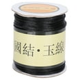thumbnail image 1 of Bracelet String, High-temperature Beading Cord Handicrafts Tool DIY Chinese Knots  For Jewelry Bracelet Making Black, 1 of 8
