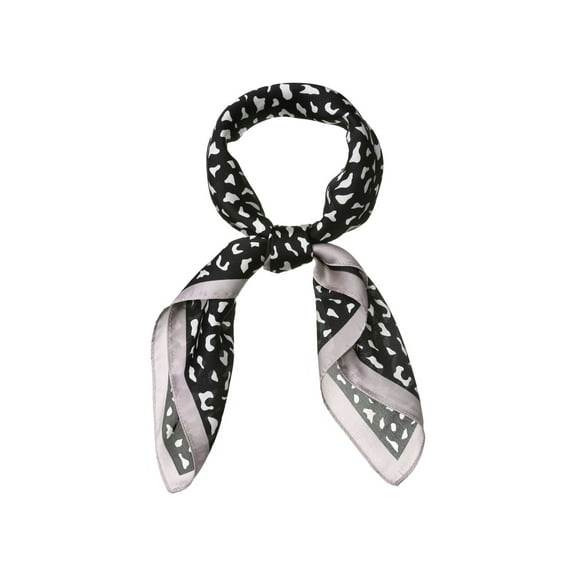 INSPIRE CHIC Women's Animal Leopard Print Square Scarf Kerchief Neckerchief
