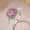 Pink, variant on 3ct Square Cut Pink/White AAA CZ Womens 925 Silver Engagement Party Ring Sz 5-10