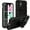 Black (Without Holster), variant on iPhone 11 2019 6.1 Inch A2111 A2223 A2221 Shockproof Sturdy Printed Case with Multi Layer Protection & Kick Stand - Military Gray(Without Holster)