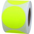 thumbnail image 1 of Hybsk 2 Inch Fluorescent Yellow Blank Target Pasters for Shooting 300 Adhesive Target Stickers Per Roll (Fluorescent Yellow), 1 of 5