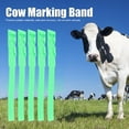 thumbnail image 3 of Cow Cattle Identification ID Bands 10pcs Livestock Marking Rings & Color Options for Farm Supplies, 3 of 7