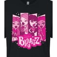 thumbnail image 3 of Bratz - Logo - Yasmin Cloe Jade Sasha - Junior's Cropped Tee, 3 of 5
