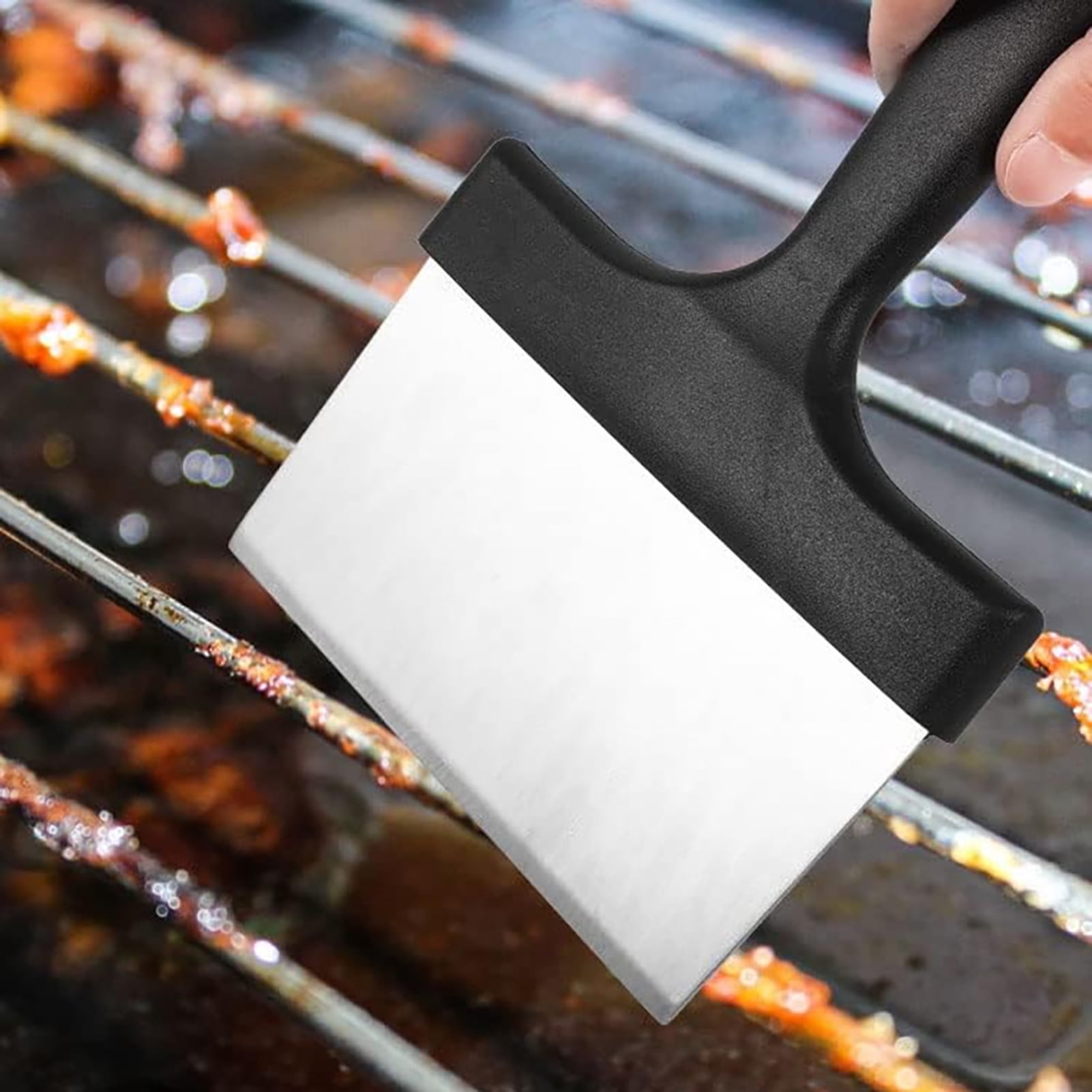 Homelife 11Pcs Griddle Cleaning Kit Professional Grill Cleaner Tool Set with 2 Handles 1 Scraper 3 Stones And 5 Brushes Heat-Resistant Deep Cleaning Grill Accessories for Blackstone