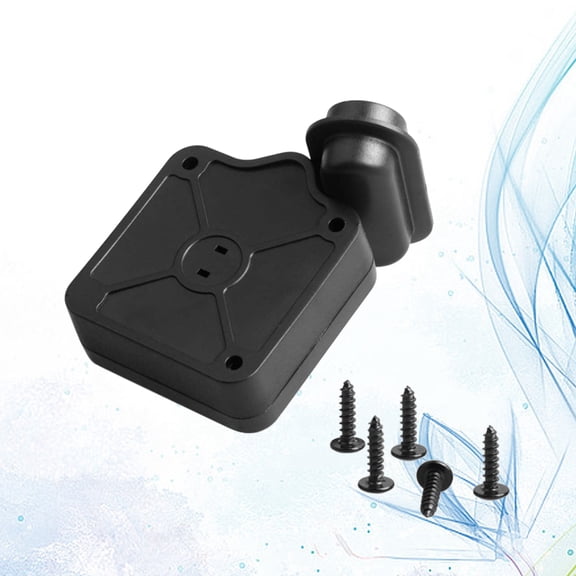 WEAVILUX Tour Pack Docking Hardware Black 1Pcs 2 x 2 x 0.6in