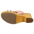 thumbnail image 5 of Dingo Womens Crafty Studded Platform Clogs Casual Shoes, 5 of 5