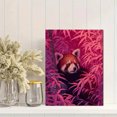 thumbnail image 2 of Qisvanset Vibrant Dahlia Flower Bouquet Canvas Print 12x16 Inch Kitchen Art, 2 of 8