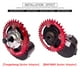 thumbnail image 4 of Cadena de Motor de accionamiento medio, accesorios s y anchos, motor de BCD104mm, Kit de conversión de adaptador de DIY, rueda 32T rojo DYNWAVEMX Plato de conversión, 4 of 8