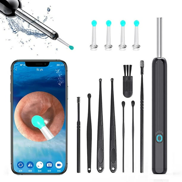 NE3 Ear Cleaner High Precision Ear Wax Removal Tool with Camera LED Light  Wireless Otoscope Smart Ear Cleaning Kit Best Gift