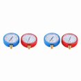 thumbnail image 1 of 4Pcs Car Low Tester Gauge Car Air Conditioner Refrigerante Calibrador de Presión Kit para R410A R134A R22 Refrigerante, 1 of 5
