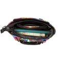 thumbnail image 5 of Lsque Colorful Bananas Pattern Leather Rivet Shoulder Bag – Elegant Genuine Leather & Microfiber PU Crossbody with Detachable Adjustable Strap, 5 of 5