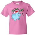 thumbnail image 3 of Inktastic I Want a Hippopotamus for Christmas Hippo in Santa Hat Youth T-Shirt, 3 of 5
