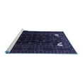 thumbnail image 2 of Ahgly Company Machine Washable Indoor Rectangle Persian Blue Traditional Area Rugs, 4' x 6', 2 of 4