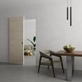 thumbnail image 2 of Hidden Barn | Planum 0010 Natural Veneer | Sturdy Finished Flush Modern Doors | Magic Concealed Sliding Set 24" x 96", 2 of 5