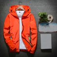 thumbnail image 2 of ORUYROP Sweat à Capuche Zippé pour Hommes, Mode Automne/hiver 2023, Veste Décontractée à Manches Longues, 2 of 5