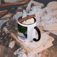 thumbnail image 5 of 3dRose, Path Along the Wall Surrounding Lucca, Italy - EU16 TEG0343 - Terry Eggers, 15oz Two-Tone Black Mug, 5 of 7