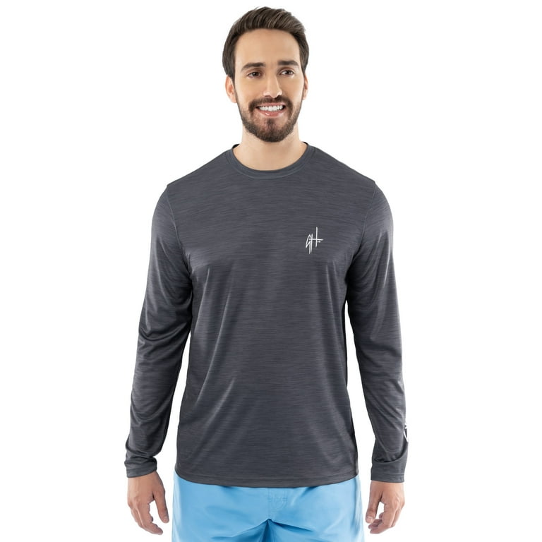 Guy Harvey men's Performance Fishing Shirt - UPF 30 - Walmart.com