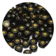 thumbnail image 3 of Vinilo con brillantina para transferencia de calor, 12 x 10 pulgadas, 1 hoja de vinilo de transferencia para planchar para ropa, película decorativa de alta elasticidad para camisetas HTV, fácil de co, 3 of 5