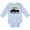AE-Light Blue, variant on Inktastic Cincinnati Ohio Skyline Retro Boys or Girls Long Sleeve Baby Bodysuit