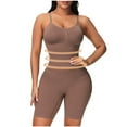 thumbnail image 2 of Holloyiver Firm Tummy Compression Bodysuit Shaper with Butt Lifter Ladies Seamless One-Piece Body Abdominal LifterHip Underwear Stretch Slimming Body Corset Coffee, 2 of 7