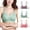 Green+Purple+Pink, variant on Comy 3PACK Full Bust Seamless Nursing Maternity Bras M-XXL Hands-free Pumping Bralette Underwear
