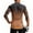Earthy Yellow, variant on Mens Cycling Jersey Cycling Shirt Long Sleeve Bike Riding Shirt, Racing Matrix Grid Sportswear with 3 Rear Pockets, Moisture Wicking, Breathable Quick Dry Biking Shirt