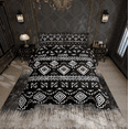 thumbnail image 2 of Erosebridal Boho Aztec Bedding Todder Comforter Set, Western American Tribal Down Comforter, Black, Reversible 2 Pieces, 2 of 8