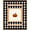 Black White Orange, Pattern 1, variant on ODIKA 8'x10' Washable Area Rug Halloween Plaid Pumpkin Striped Border Door Doormat Layering for Living Room, Under Sectional, Family , Durable, Non-Slip