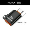 thumbnail image 5 of SIEYIO USB 3.1 Type C to USB A Adapter Fast Speed Data Transfer Charging OTG Converters, 5 of 9