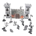 thumbnail image 1 of 21x Castle Battle Model Set Zulema Recuerdos Turísticos Accesorios para Desarrollar Imaginaciones, 1 of 8