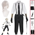 thumbnail image 2 of Disfraz de Anime Bungo Stray Dogs Atsushi Nakajima, camisas, pantalones, trajes de uniforme, ropa de fiesta de Navidad y Carnaval de Halloween, 2 of 4