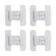 thumbnail image 1 of 4 piezas Cerraduras de nevera Cierras de puerta del congelador Portable Puerta de refrigerador fácil de bloqueo Cierre para pequeños cajones de, 1 of 9