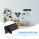 thumbnail image 2 of BESTYASH Gancho Negro De Acero Inoxidable Para Puerta Con Resistente Ideal Para Colgar Prendas, 2 of 7
