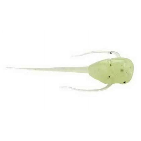 13 Fishing Paralyzer - Panfish Plastics - Radioactive Pickle - 6 Baits Per Pack