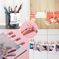 thumbnail image 4 of Tutuviw 100Pcs 1.37 Inch Small Clothes Pins Baby Shower Plastic Small Clothespin Favors Gender Reveal Clothespins Girl Small Baby Shower Decorations Game DIY(Pink), 4 of 7