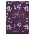 thumbnail image 1 of Pre-Owned A Journey with Jesus 365 Devotions for Women, Purple Floral Faux Leather Flexcover, 1 of 1