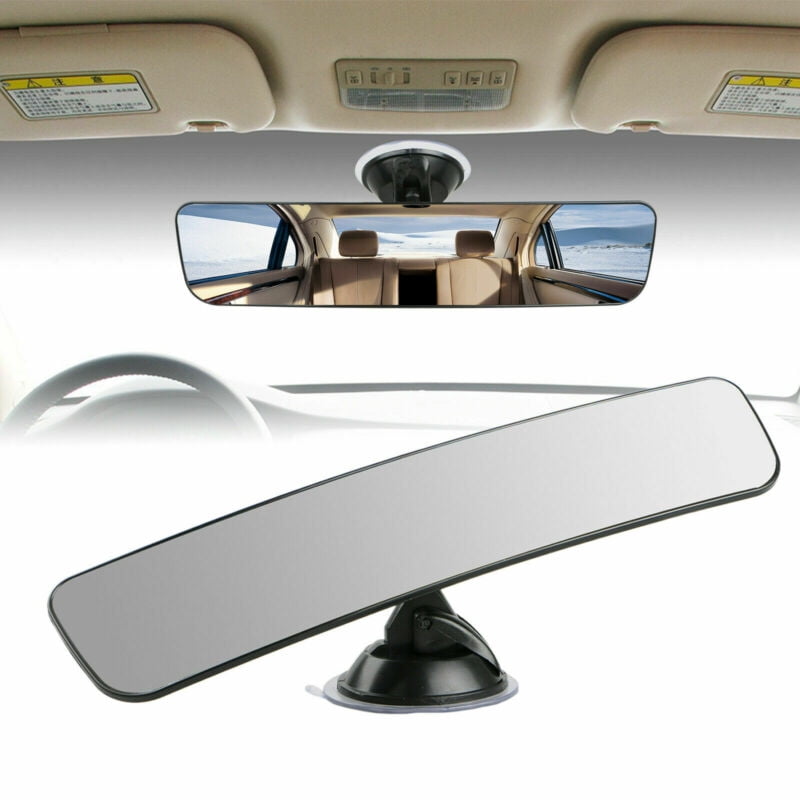 Universal 11.5inch Wide Curve Interior Rear View Mirror for Car Truck