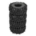 thumbnail image 1 of 1.9 Inch Rubber Tires, Foam Insert 4Pcs 1.9 Inch Tires Black  for 1/10 RC Crawler Car, 1 of 7