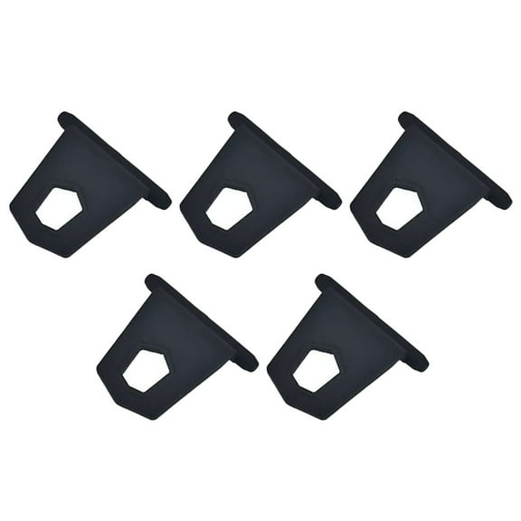 OFFIGAM 5Pcs Awning Hooks Rubber for Hanging Coats in Camper Accessories