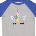 thumbnail image 4 of Inktastic Unicorn Face Girls Toddler T-Shirt, 4 of 5