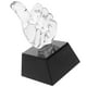 thumbnail image 2 of Trofeo de cristal, premio pulgares arriba, trofeos, mini trofeos, copas, copas pequeñas, trofeos, copas para aula, recompensas escolares, deportes, transparente, 2 of 8