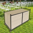 thumbnail image 6 of Folding Table Cart, Hand Truck/Dolly/Platform Cart with Braking Caster for Store and Move Folding Round Table Heavy Duty Panel Dolly for 10 Table Capacity, 6 of 12