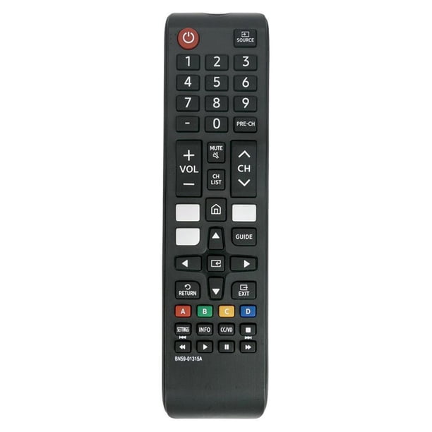Mando a distancia BN59-01315A Controlador de TV Piezas de repuesto para Samsung Smart TV
