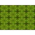 thumbnail image 1 of Ahgly Company Machine Washable Indoor Rectangle Transitional Green Area Rugs, 8' x 10', 1 of 1