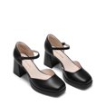 thumbnail image 6 of DREAM PAIRS Women's Chunky Platform Closed Toe Pumps with Confidence, Slip-resistant Outsole, Party, Wedding Shoes, 6 of 7