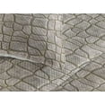 thumbnail image 3 of Ambesonne Stone Print Quilted Bedspread Set 3 Pcs, Rock Look Pattern Print, Twin, Pale Grey Camel, 3 of 4