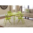thumbnail image 2 of Cosco 5 Piece Folding Table And Chair Set Black, 2 of 2