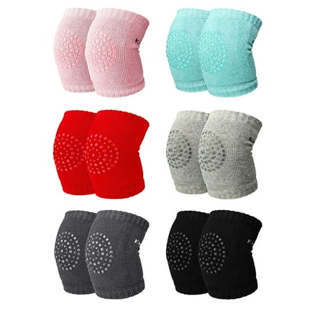 

Dadaria Baby Girl Newborn Essentials 6 Pairs 6Pairs Kids Baby Safety Sport Crawling Elbow Cushion Knee Pads Protective Gear D Boys Girls