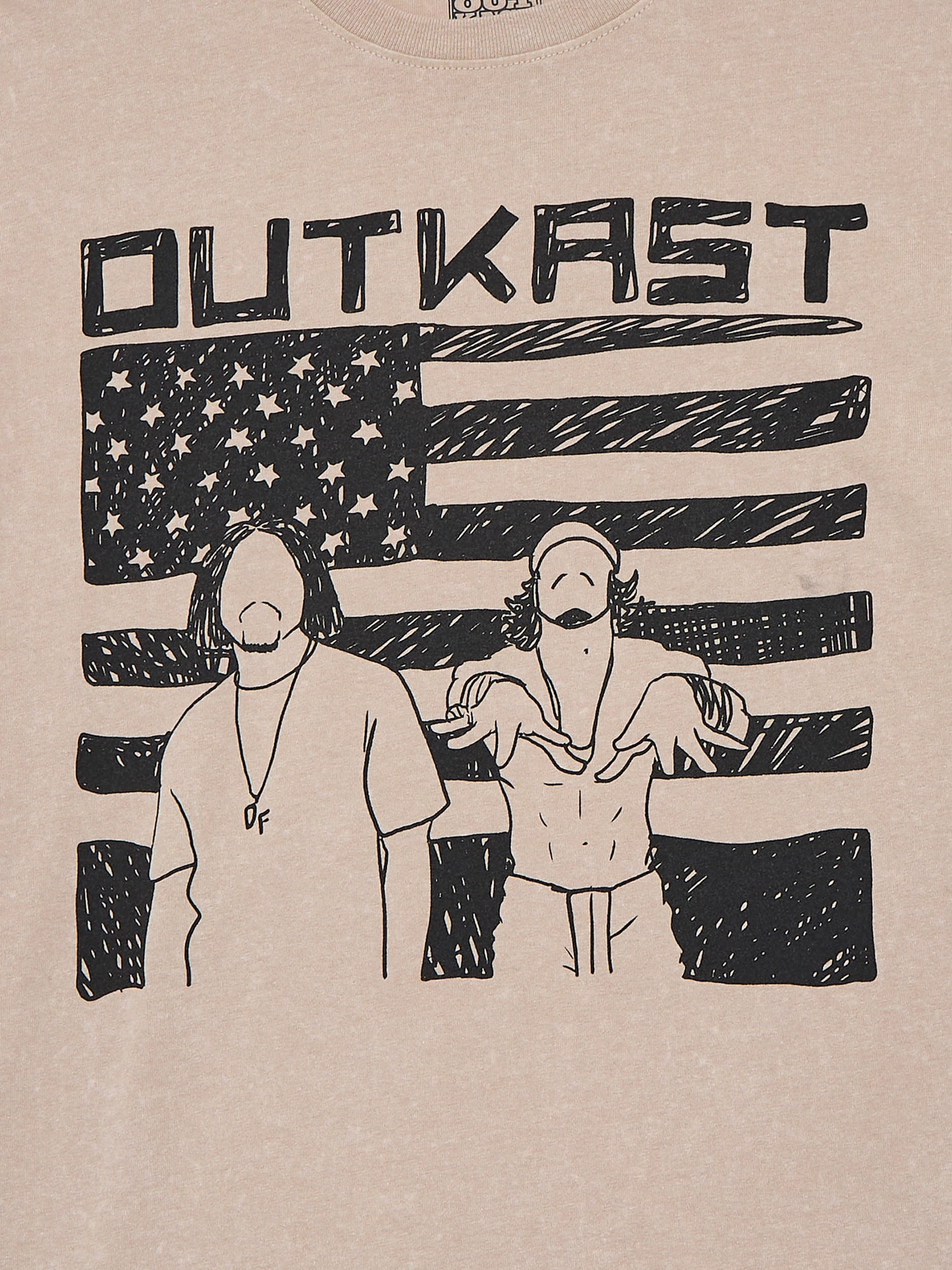 Outkast, Boys' Mineral Wash Graphic T-Shirt, Sizes 4-18